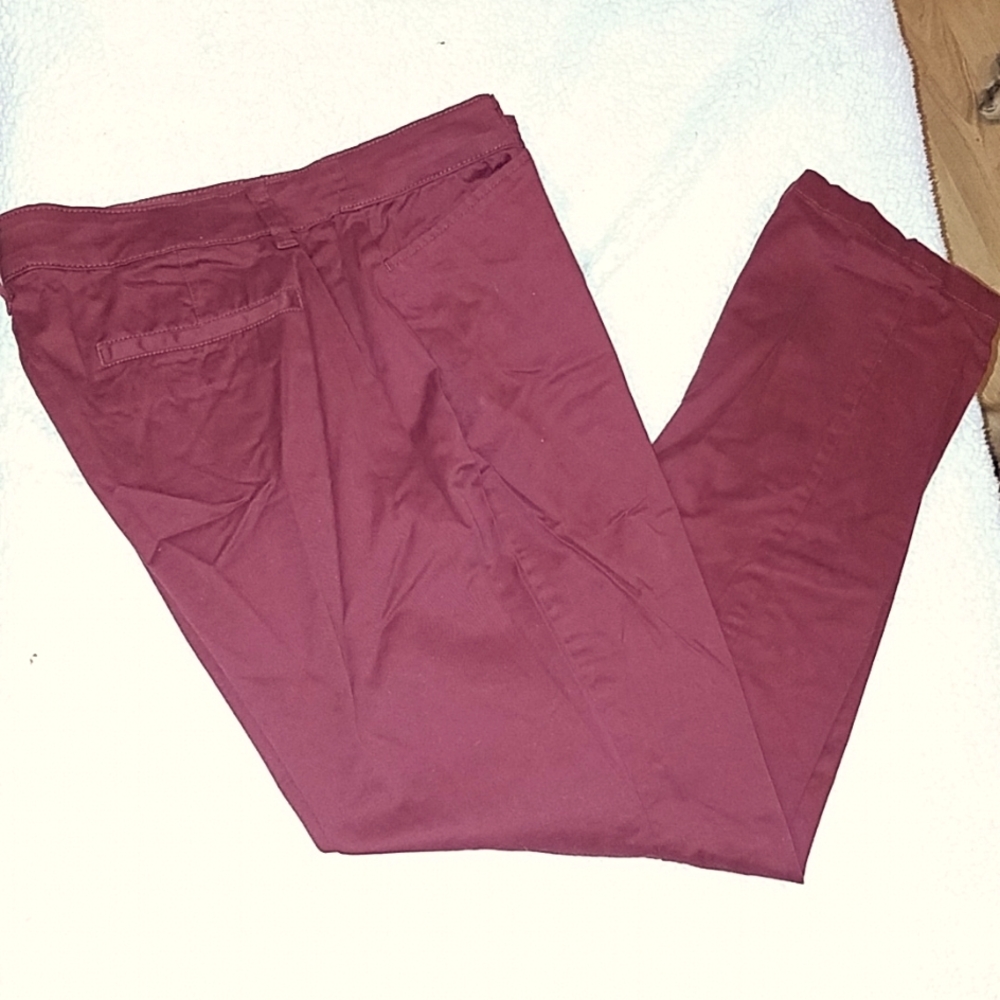 Red jeans